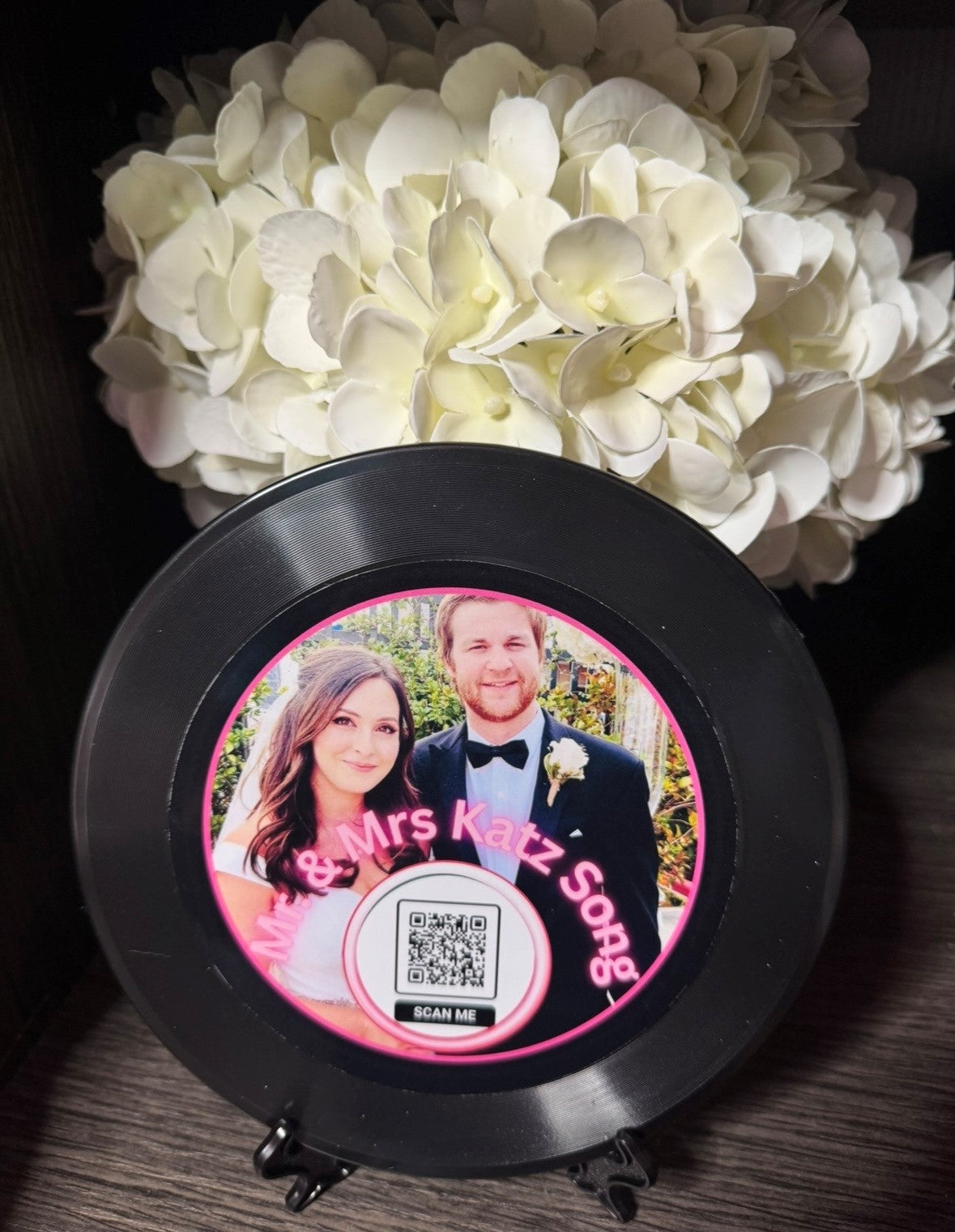 Custom Song Decorative Record with Stand! Customized song about whatever you choose!